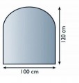 Lienbacher 21.02.880.2 sklo pod kamna, 8 mm 