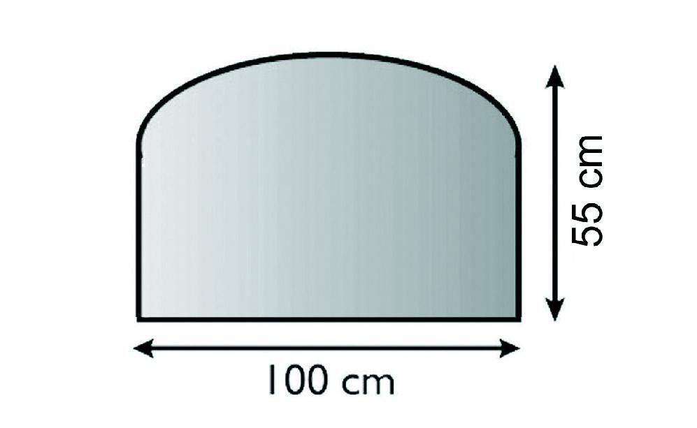 Lienbacher 21.02.872.2 sklo před kamna, 6 mm
